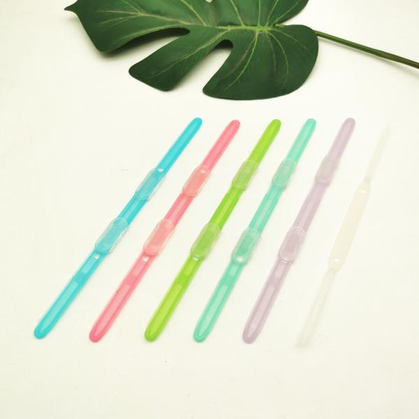 Colored Plastic Paper Fastener 2 Hole Plastic File Fastener Eco Friendly