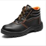 Men Work Safety Shoes Boots With Steel Toe and Steel Anti slip