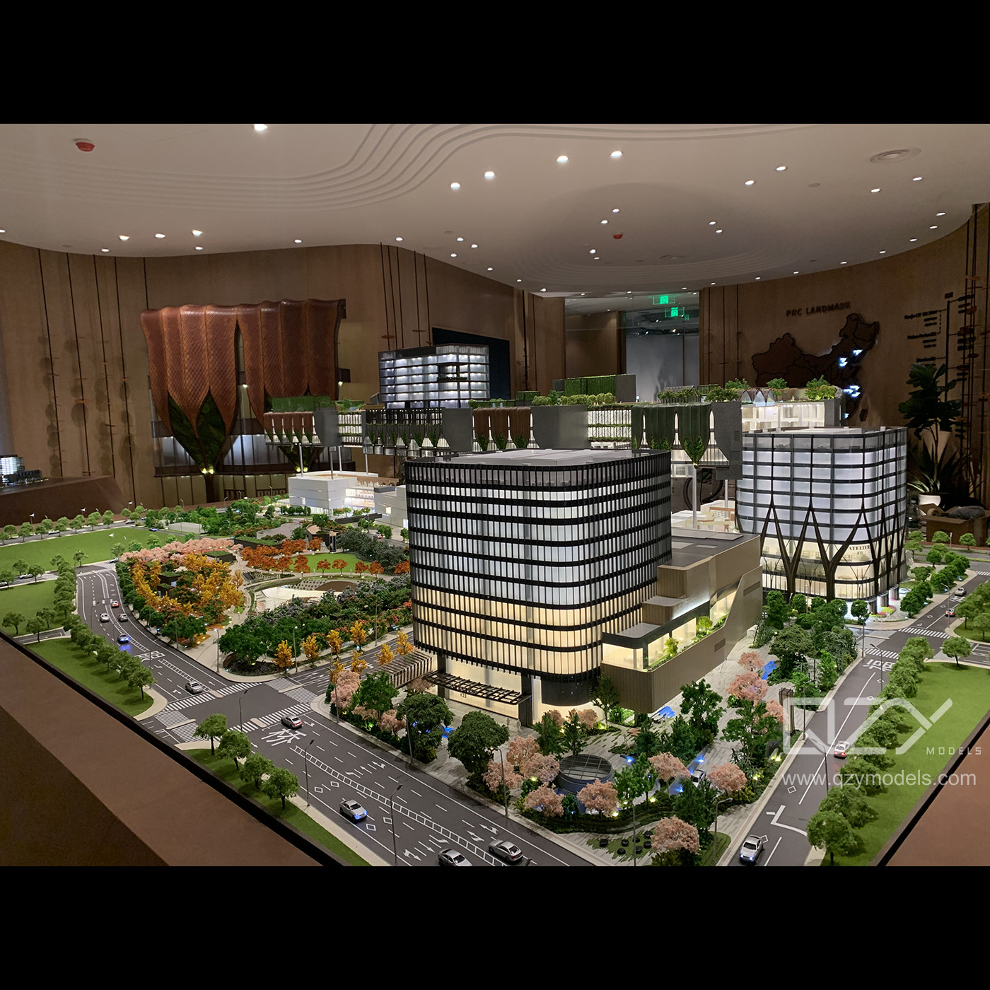 Display Miniatures - New World Land - 1/125 Ningbo K11 - Commercial-Mall Model