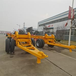 China Heavy Mechanical Suspension 2 Axles 20FT/40FT Container Chassis Skeleton Semi Trailer wholesale