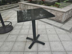 China Bistro Table base Cast Iron Table leg Water proof Outdoor Furniture Bar Table wholesale