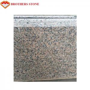 China Natural Stone Cherry Red Granite Tile For Flooring / Wall Cladding on sale