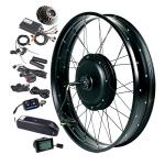48v 1500w 24"*4" FAT electric bicycle conversion kit