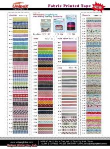 China FABRIC COTTON TAPE COLOR CHART wholesale