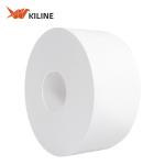 Custom Commercial Toilet Paper Rolls Jumbo Bath Tissue Roll 2 Ply 100% Wood Pulp