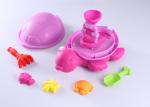 10 Pcs Hard Plastic Beach Sand Set Toys W / Vehicle Animal Molds Bucket Shovel