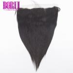 Peruvian Straight Human Hair Lace Frontal Closure 13*4 150% Destiny 10A