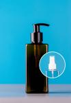 270ml Cheap Cosmetic Darlk Brown Plastic Toner Water Bottle Perfume Bottle with