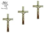 Plastic Jesus Coffin Crucifix Pale Gold Size 24 × 14 Cm 200 Pcs / Ctn TX - Jesus