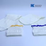 White Color Glass Fiber Socks For Carbon Fiber Foot High Waist