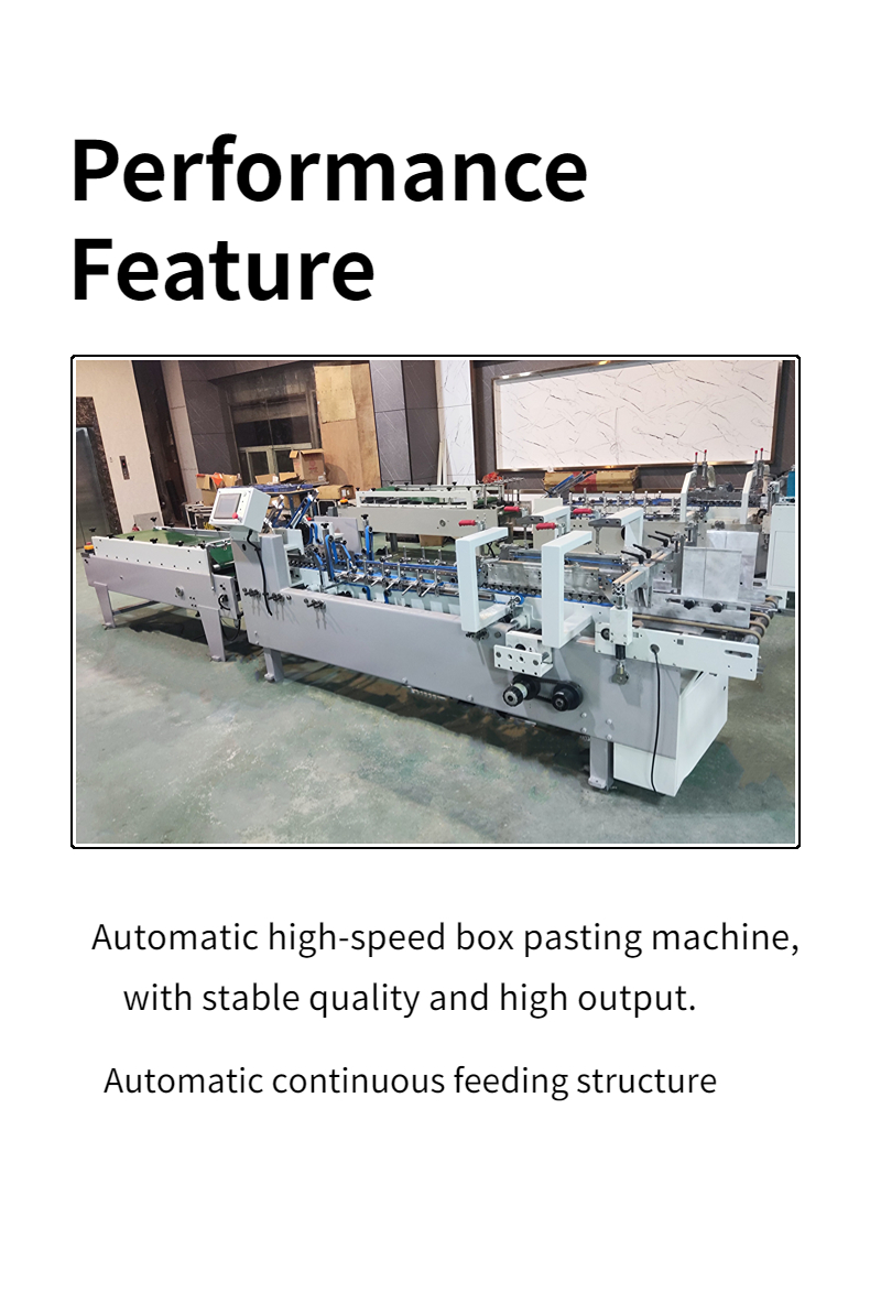 Highly Automated CQT-650 Side Glue Box Folding and Gluing Machine for Fast Production