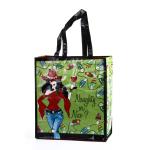30cmPP Reusable Shopping Tote Bag Red Wine Gift Bags Reusable Tote Bags With