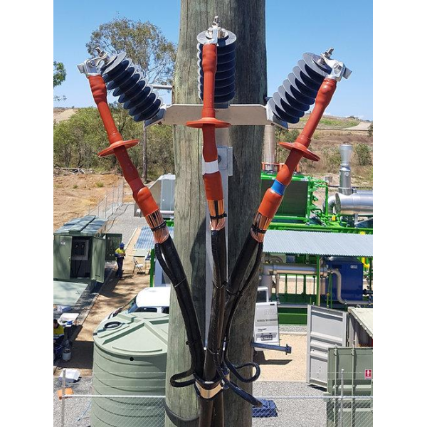 11kV 15kV 24kV 35kV Heat Shrink Cable Termination Kit Medium Voltage Power Cable