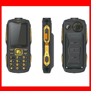 China 2.4inch  Factory Sale Unlocked Phone Outdoor Mobile Waterproof Feature Phone with Power Bank and Torch  Big Sound wholesale