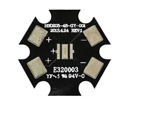 Black Soldermask Metal Core PCB for Aluminum PCB Board Assembly TS16949