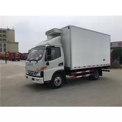 China 5 Tons JAC Refrigerated Truck , 4x2 Freezer Box Truck 4030*2080*2000mm wholesale