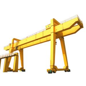 China Span 35m 50 Ton Rmg Double Girder Gantry Crane Rail Mounted Quay Crane wholesale