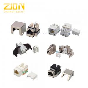 China Structure Cabling Modules RJ45/11 Keystone Jacks , from China Manufacturer - Zion Communiation on sale