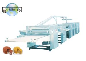 China Tiramisu Cake production line Russia Tiramisu cake Manufacturing Equipment / Cake Processing Machine wholesale