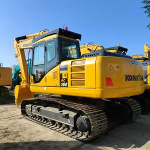 China Used Komatsu Excavator PC160 Precise Control and Excellent Fuel Economy wholesale