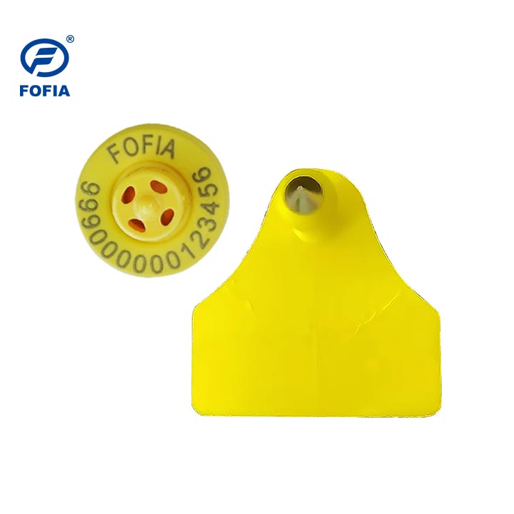 Durable Waterproof Combination Electronic Animal Tracking Ear Tag New High Quality RFID TPU Laser Coding 3 Year Warranty Fofia