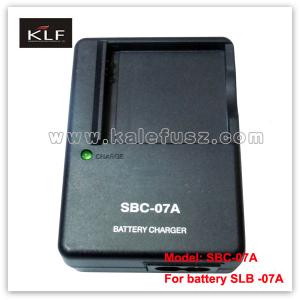 China Camera Charger SBC-07A For Samsung Battery SLB-07A wholesale