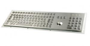 China MKTNF2695 446 mmx155 mm metal keyboard with trackball, function keys,number pad wholesale