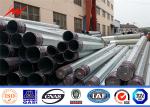12M Electric Steel Power Distribution Pole Galvanized Hot Dip
