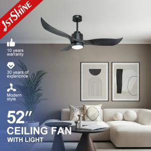 China Dc Circuit 60W Remote Control Ceiling Fan Home 3 Abs Plastic Fan Blades wholesale
