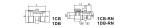 Steel Bsp male 3/4'' Hydraulic Pipe Fittings Metric Thread Pipe 1CB Silver