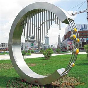 China Large Carved Coral Landscape Garden Decorative Metal Modern Sculpture wholesale