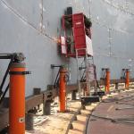Heavy Duty Flip Up Hydraulic Tank Lifting Jack for Large Scale Oil Storage Tanks