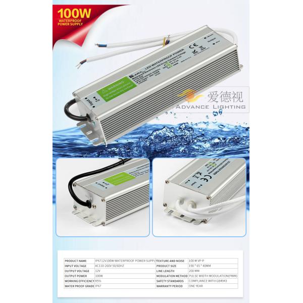 IP67 Constant Voltage LED Power Supply