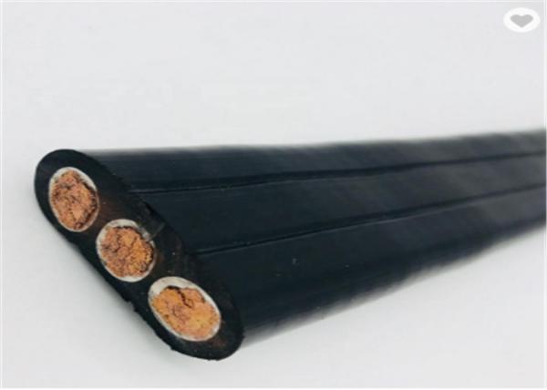 Fashion sell Insulated Copper Conductor Hoist Flat Electrical Cable with good