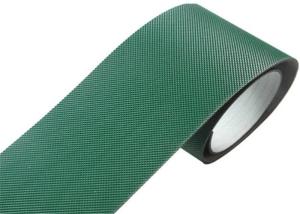 China Indoor Pvc Pu Conveyor Belt , Green Corrugator Belt With Steel Clipper Joint wholesale