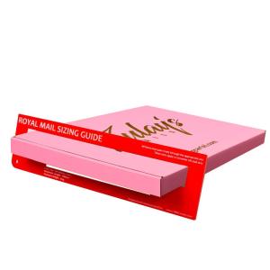 China Custom Logo Printed Flat Folding Die Cut Packaging Mailer Box Kraft Corrugated wholesale