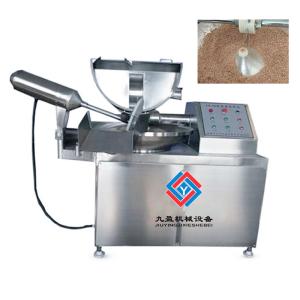 China Large Stainless Steel Meat Bowl Cutter 80L Chopper For Sausage / Dumpling Stuffings wholesale