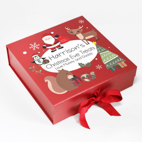 Recycled Corrugated Carton Christmas Gift Boxes Postal Paper Mailer Packaging