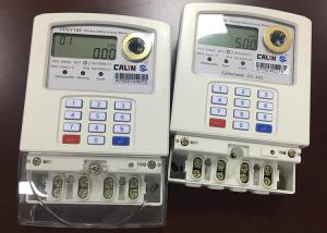 China Dual Source Generator Prepaid Electricity Meters Grid Single Phase With Vending Software wholesale