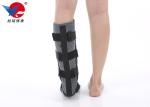 Aluminum Alloy Medical Ankle Support Boots Two External Straps Wrap To Enhance