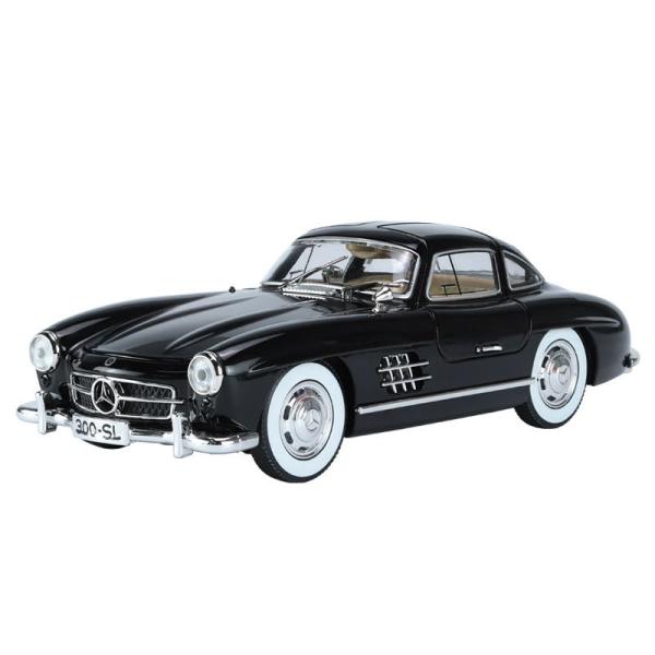 Retro Vintage 300SL Alloy Model Diecast Toy Friction Power Vehicle for 3-5 Year