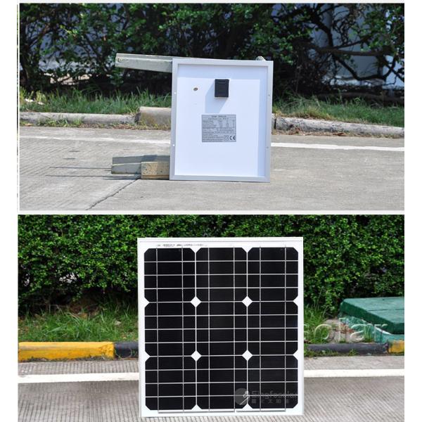 New-Tech High Efficiency Frame 12V 40W Monocrystalline Black Solar Panel With Aluminum Alloy