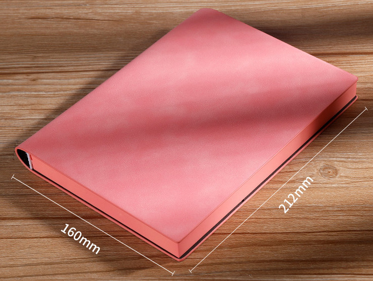 Business Gift Box A5 Thickened Soft Leather Notebook with Customized Logo Notepad