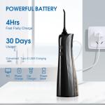 IPX7 Waterproof Portable Dental Water Jet Teeth Water Flosser Oral Irrigator for