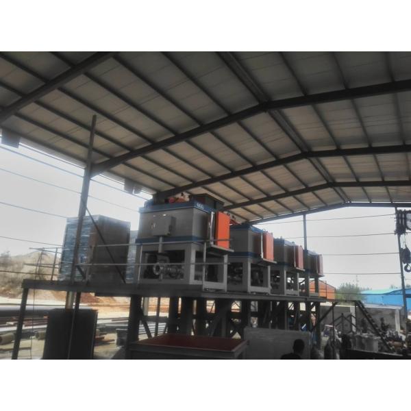 Water Cooling Magnetic Separator Machine For Kaolin Feldspar Ceramic Slurry