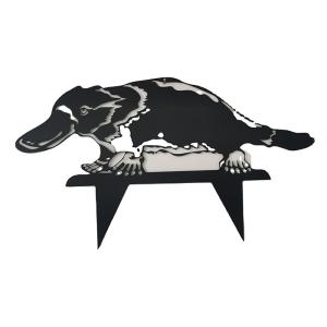 China Custom Yard Oem Garden Metal Ornaments Embellishments Crocodile Shape Cutting wholesale