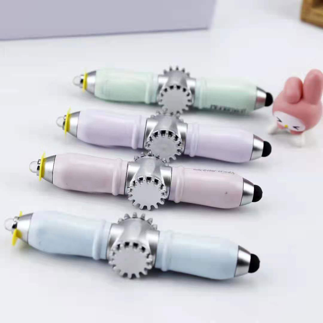 Cartoon Cute Creative Fingertip Gyro Pen Release Pressure Toys Fingertips Hand Spinner
