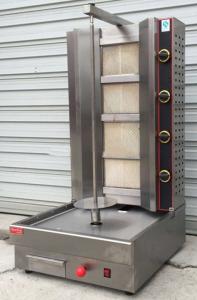 China 4 Burner Gas Sus Chicken Shawarma Machine 60kg/H wholesale