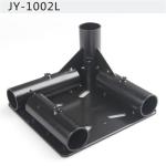 Pipe Rack SPCC JY-1002L Black Metal Base 28mm Diameter