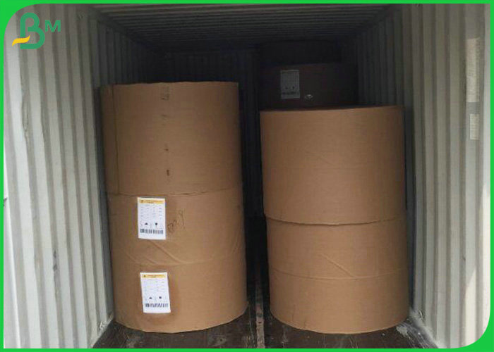 110% Whiteness 53gsm 60gsm 70gsm White Woodfree Paper In Reel For School Book